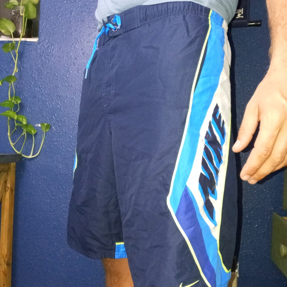 90s vintage nike swim trunks